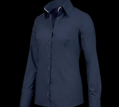 giovanni-capraro-29317-10-dames-blouse-navy-wit-accent