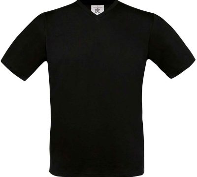 sale-b-c-bc0099-exact-v-neck-t-shirt-zwart-maat-s