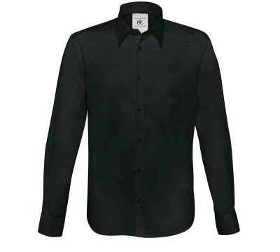 sale-b-c-bcsm580-london-overhemd-zwart-maat-l