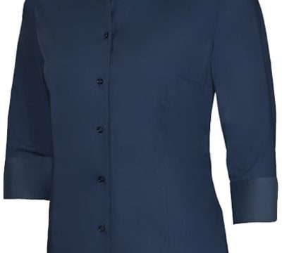 sale-giovanni-capraro-29341-38-blouse-driekwart-mouw-navy-maat-34