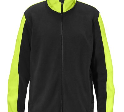 sale-graphix-168820-cortina-fleecevest-tweekleurig-zwart-geel-maat-3xl